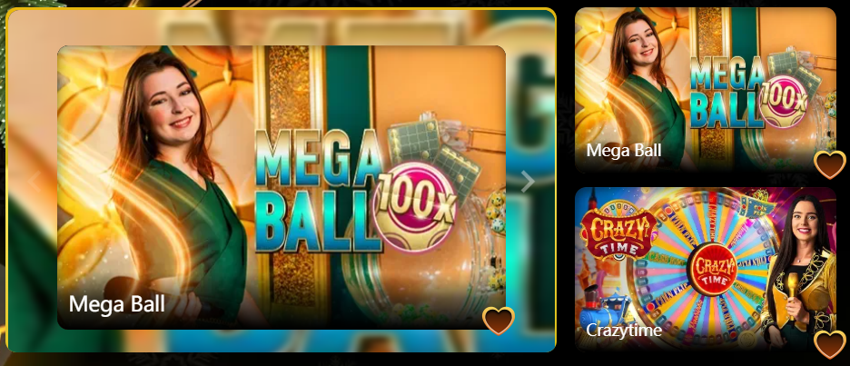 MNL777 Casino Evolution Mega Ball and Crazy Time live game shows
