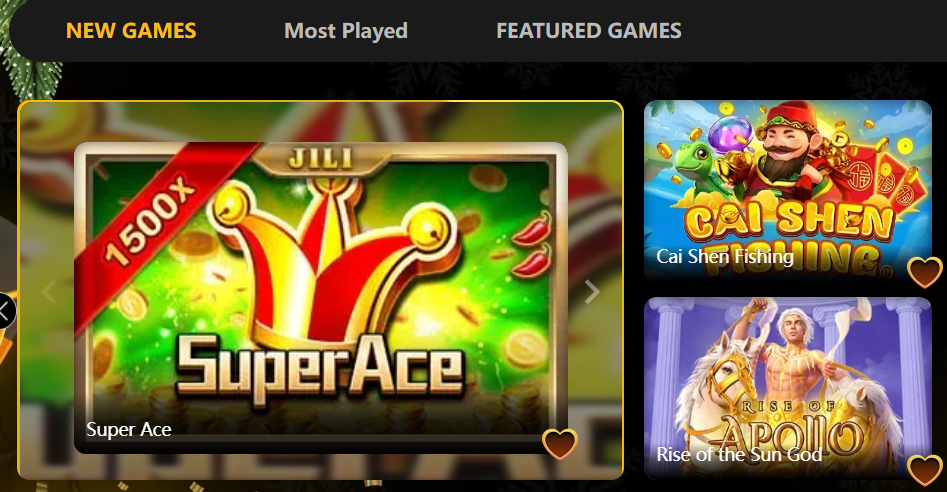 MNL777 Casino games lobby — Super Ace, JILI, Cai Shen Fishing 2026